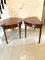 George III Style Mahogany Demi Lune Console Tables, Set of 2 11