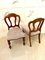 Antique Victorian Mahogany Dining Chairs, Set of 6 9