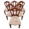 Antique Victorian Mahogany Dining Chairs, Set of 6 1