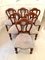 Antique Victorian Mahogany Dining Chairs, Set of 6 11