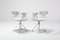 Mid-Century Swivel Chair with Off White Wool Seating by by Rudi Verelst for Novalux, Belgium, 1970s 3