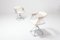 Mid-Century Swivel Chair with Off White Wool Seating by by Rudi Verelst for Novalux, Belgium, 1970s 7