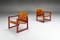 Model Diana Cognac Leather Safari Chairs by Karin Mobring for IKEA, Sweden, Set of 2 4