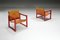 Model Diana Cognac Leather Safari Chairs by Karin Mobring for IKEA, Sweden, Set of 2 2