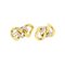 Pomellato 18K Yellow and White Gold Earrings with Diamonds, Set of 2, Image 5