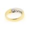AIG Certified 1 Carat Bridal Ring in 18K Yellow Gold 3