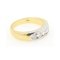 AIG Certified 1 Carat Bridal Ring in 18K Yellow Gold, Image 2