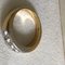 AIG Certified 1 Carat Bridal Ring in 18K Yellow Gold 8