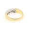 AIG Certified 1 Carat Bridal Ring in 18K Yellow Gold 4