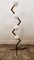 Lámpara de pie vintage en zigzag de latón, Imagen 36