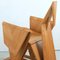 Chaise à Bascule Sculpturale Oiseau Origami 8