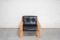 Vintage Bonanza Stühle aus schwarzem Leder von Esko Pajamies für Asko, 2er Set 1