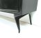 Italian Ebonized Wood Bar Cabinet, 1950s 5