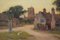 Ernest Charles Walbourn, Paysage rural de Wixford, huile sur toile, début du 20e siècle, encadré 5