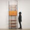 Floor to Ceiling Bookcase in Laminate and Metal, Italy, 1970s, Image 2