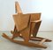 Chaise à Bascule Sculpturale Oiseau Origami 3