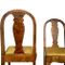 Chaises Antique en Satin & Bouleau, Suède, Set de 2 6