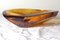 No.1491 Amber Glass Bowl by Frantisek Zemek for Moser, 1970s 7