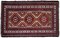 Handgefertigter Vintage Afghan Teppich, 1940er 4