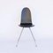 Vintage Black Lacquered Tongue Chair by Arne Jacobsen 7