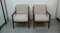 Mid-Century Modern Danish Lounge Chairs in Teak with Cream Upholstery from France & Søn, 1950s, Set of 2 3