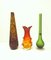 Vases en Verre de Murano, 1987, Set de 3 5