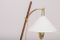 Mid-Century Walnut Stick Floor Lamp by J.T. Kalmar, 1949, Image 3