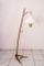 Mid-Century Walnut Stick Floor Lamp by J.T. Kalmar, 1949, Image 1