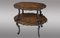 Antique French Lacquered Two-Tier Table, Image 6