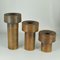 Grands Vases Cylindres Tons Terre, Set de 3 8