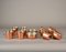Swedish Cups in Copper from Dorre, 1970s, Set of 14 3