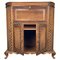 Spanish Carved Bar Cabinet in Walnut, 1930s 9