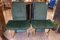 Mid-Century Green Upholstery & Brass Kazuki Chairs by Kazuhide Takahama, Set of 2 27