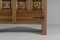 Mueble de roble con frente tallado a mano con cajones Horóscopo, Alemania, años 60, Imagen 9