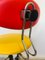 Red & Yellow Leather Model Z-359 Office Chair from Kovona, 1970s, Image 6