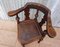Antique Corner Chair in Carved Oak 19