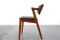 Teak Chairs by Kai Kristiansen for SVA Møbler, Set of 4 11