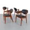 Teak Chairs by Kai Kristiansen for SVA Møbler, Set of 4