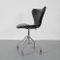 Leather Office Chair 3117 by Arne Jacobsen für Fritz Hansen