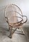 Rattan and Bamboo Lounge Chair, France, 1950s 1