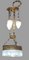 Lámpara de araña modernista de latón martillado, Imagen 2