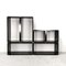 Vintage Modular Cubic Bookcase in Black Laminate, 1970s 14