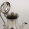 Tea and Coffee Service in Silver from Martin Hall & Co., Set of 4 7