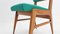 Mid-Century French Dining Chairs, 1950s, Set of 4, Image 8