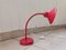 Portuguese Industrial Modernist Metal Goose Neck Desk Lamp, 1970s 2