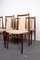 Mid-Century American Nutwood Dining Chairs, 1970s, Set of 6 10