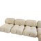 Camaleonda White Boucle Fabric Modular Sofa Set by Mario Bellini for B&B Italia, Set of 5 18