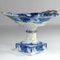 Antique White & Blue Centerpiece, 19th Century 2