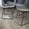 Wire Dining Chairs in the style of Harry Bertoia for Knoll, 1952, Set of 4 3