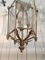 Neoclassical Brass and Glass Latern 9